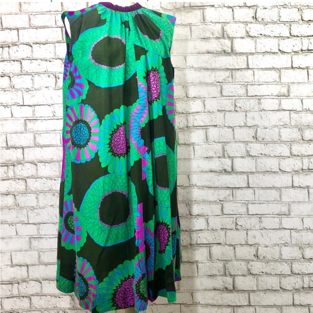 COPY - Vtg Floral Mu’umu’u | Halter neckline | Made in Hawai’i | OOAK Sz XS-M